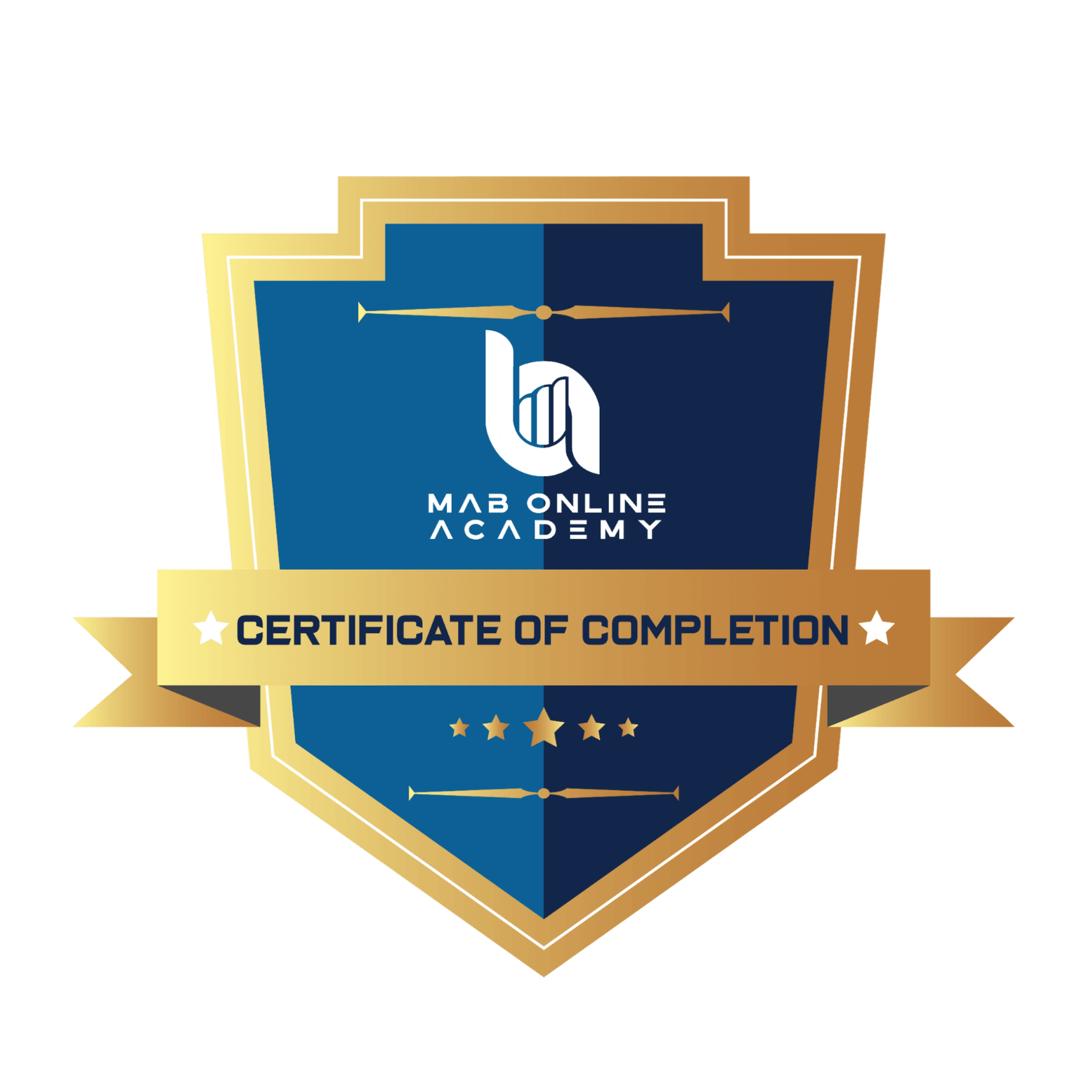 MAB Online Academy certification badge